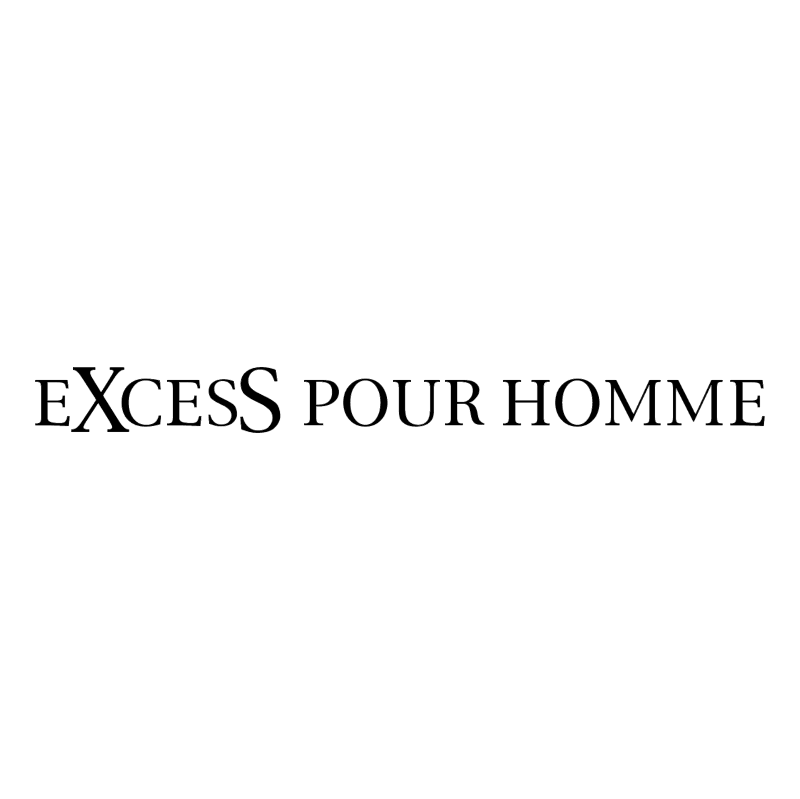 Excess Pour Homme vector