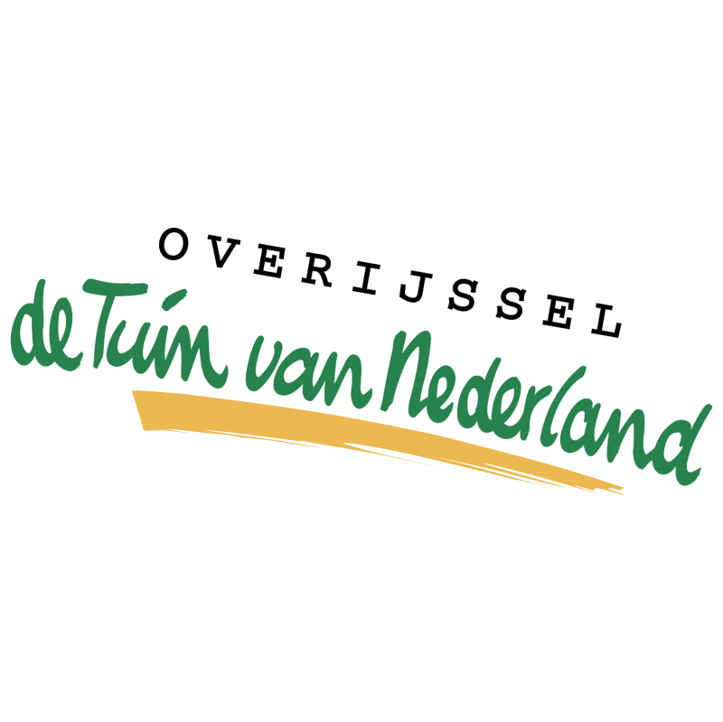 Overijssel de Tuin van Nederland vector