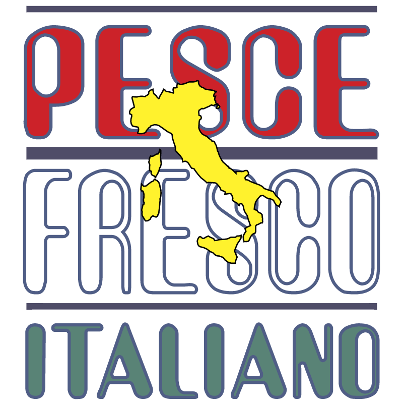 Pesce Fresco Italiano vector