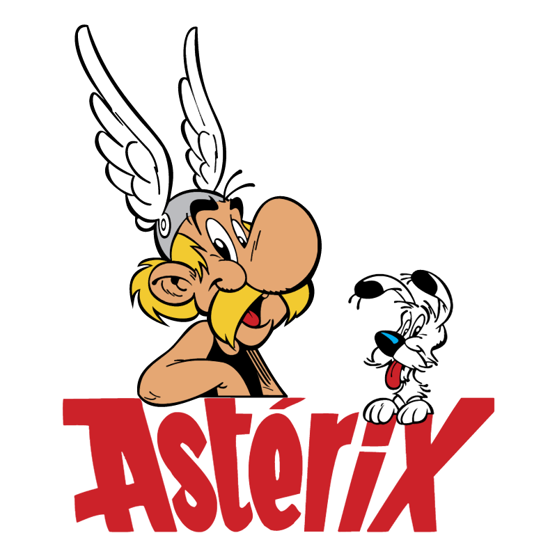Asterix &amp; Idefix 75695 vector