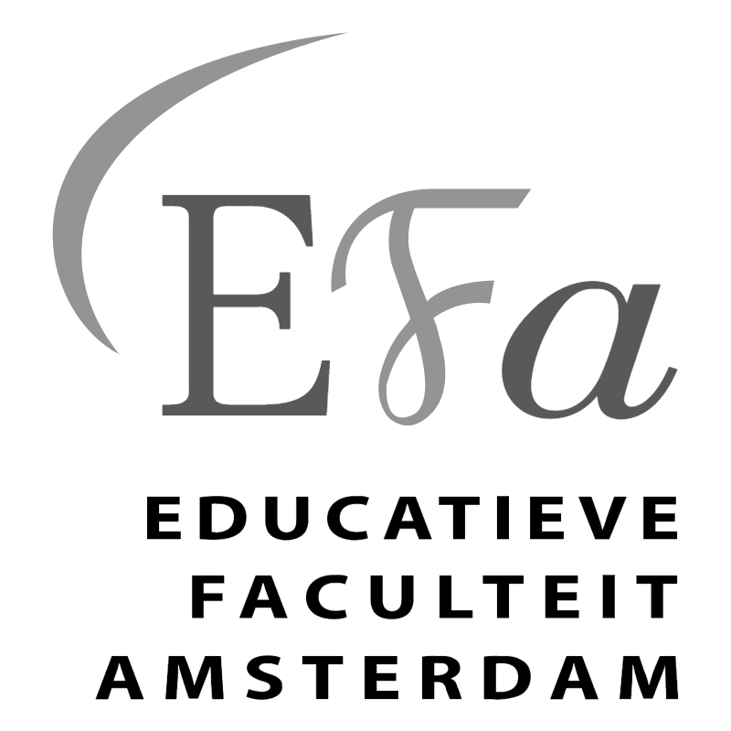 Educatieve Faculteit Amsterdam vector