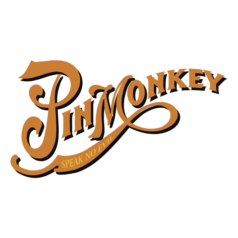 Pin Monkey vector logo