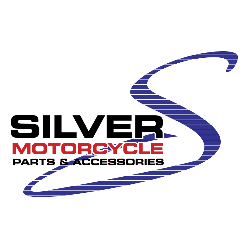 Silver Motorcycle vector