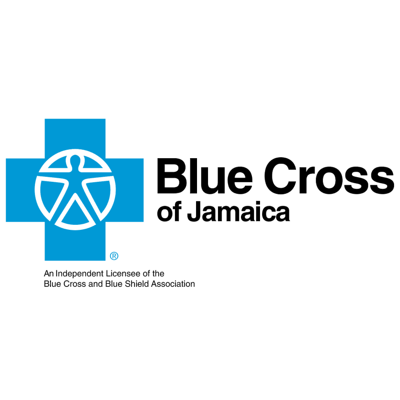 Blue Cross of Jamaica vector