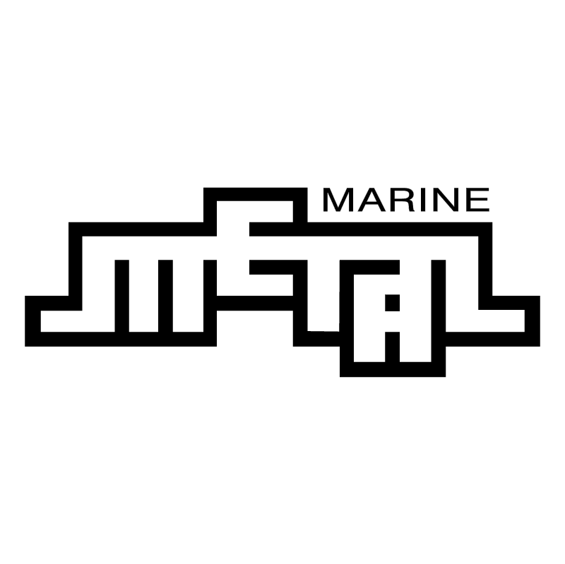 Marine Metal vector
