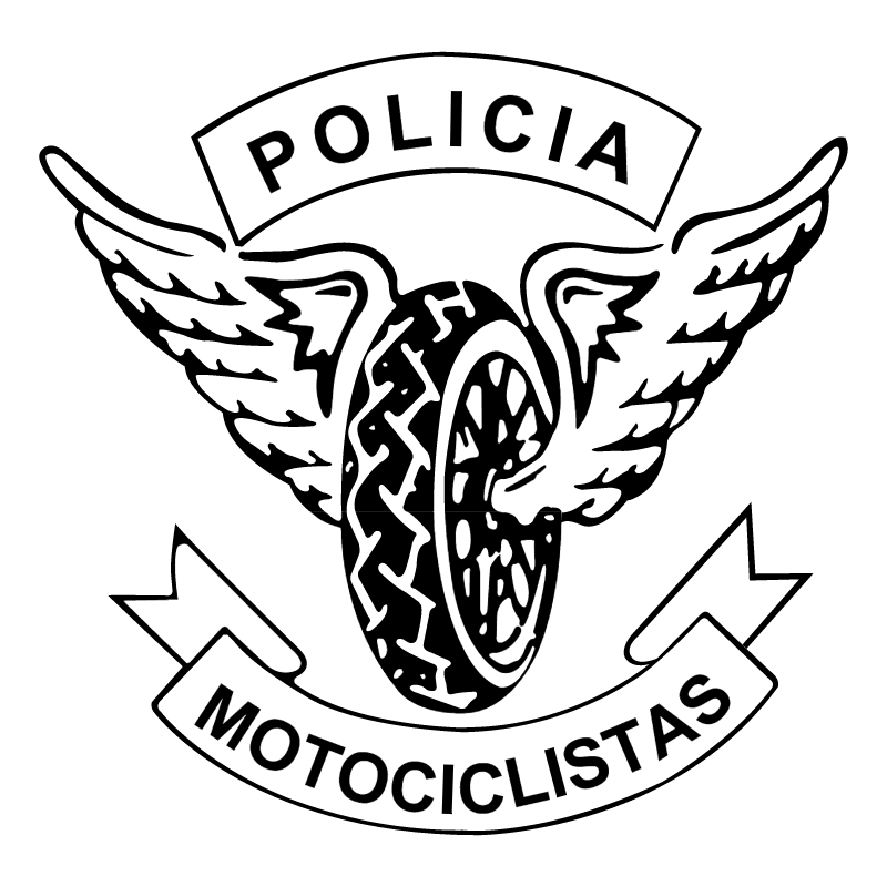Policia Motociclistas vector