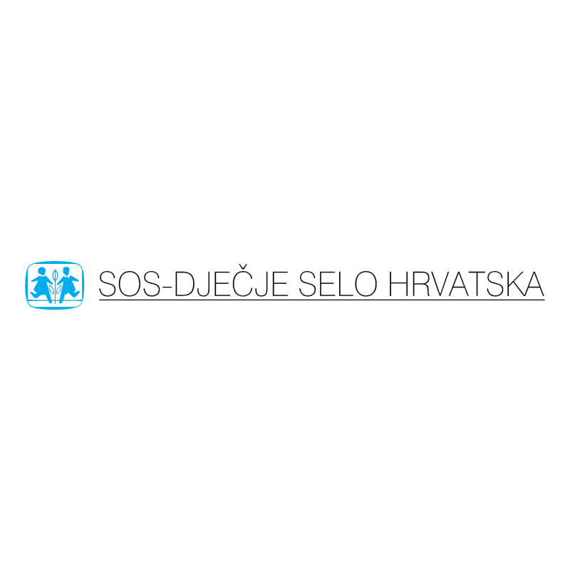 SOS Djecje selo Hrvatska vector