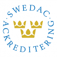 Swedac ackreditering vector