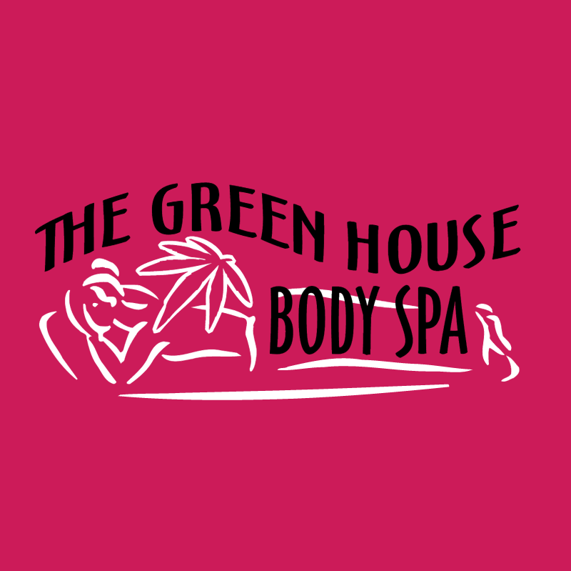 The Green House Body Spa vector
