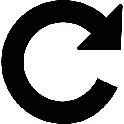 Circular arrrow vector logo