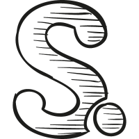 Scribd drawn logo vector