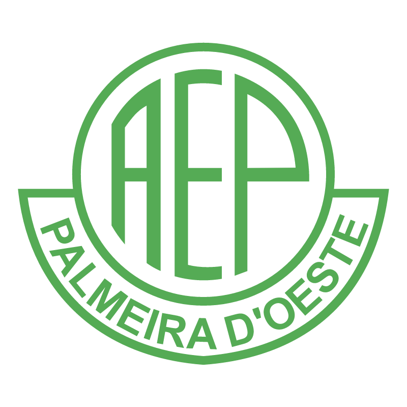 Associacao Esportiva Palmeiras de Palmeira D’Oeste SP vector