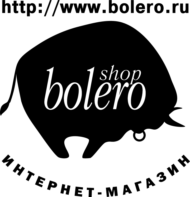 Bolero inet shop logo vector logo