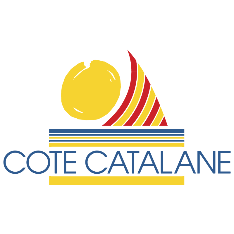 Cote Catalane vector logo