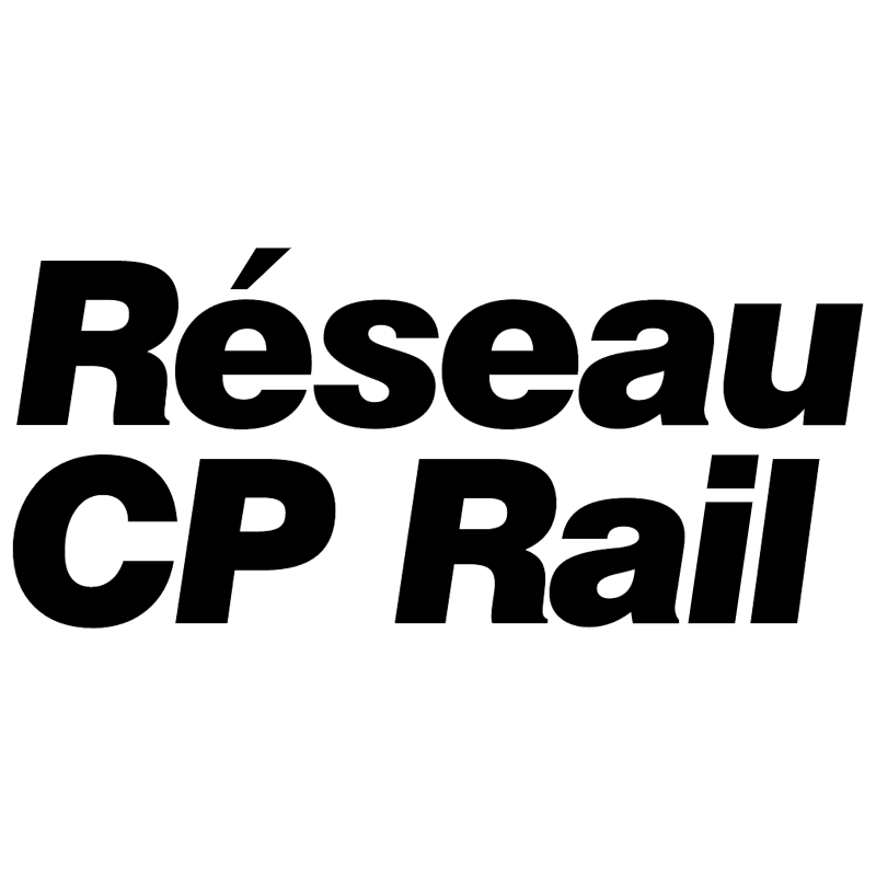 CP Rail Reseau vector
