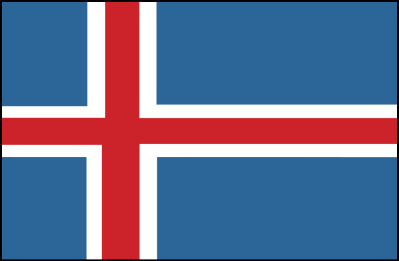Iceland vector