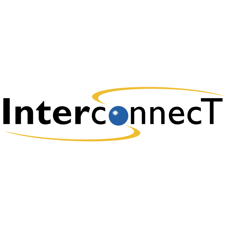 Interconnect vector logo