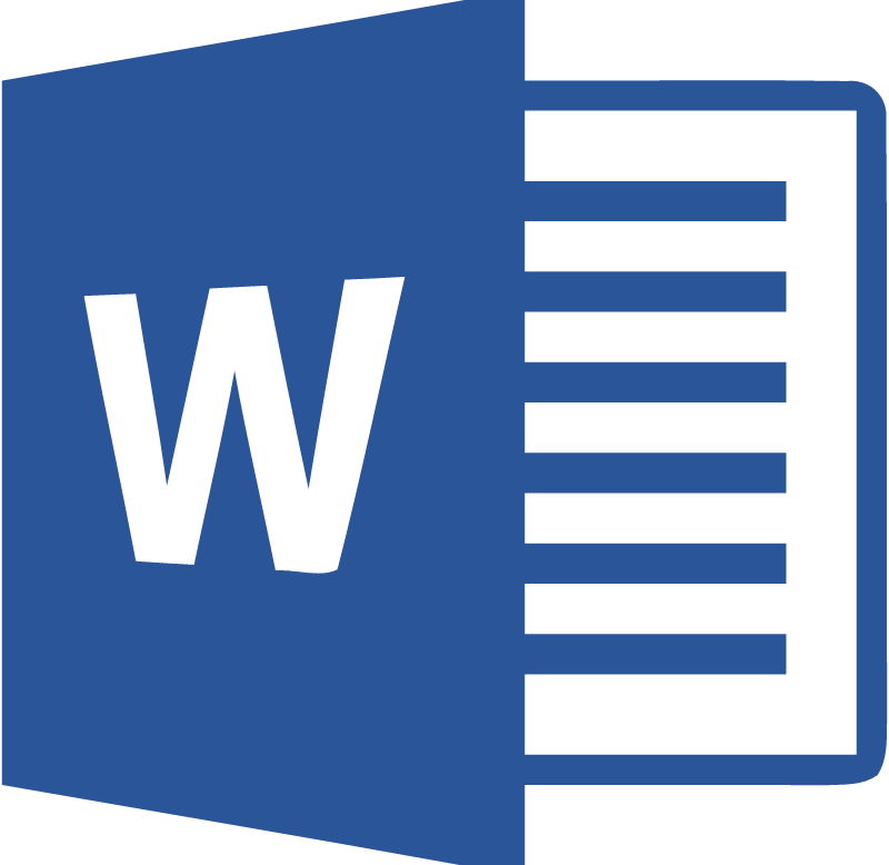 Microsoft Word 2013 vector