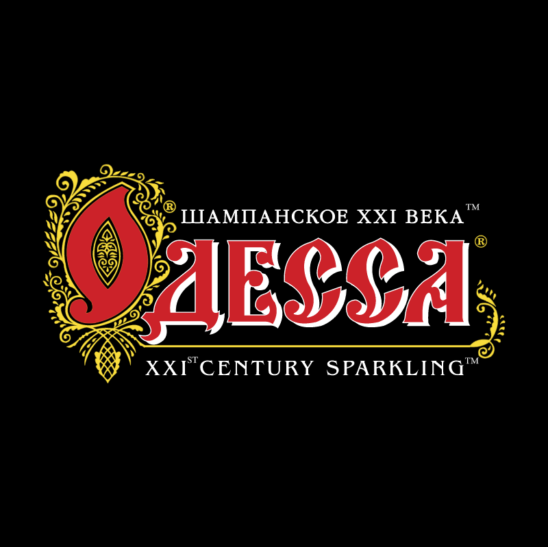Odessa sparkling vector logo
