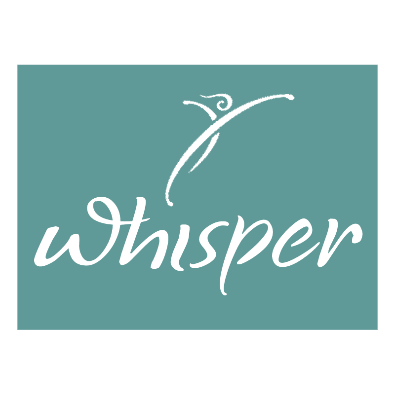 Whisper vector logo