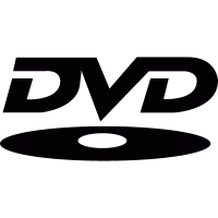 DVD-ROM logotype vector