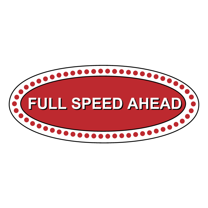 Full Speed Ahead vector