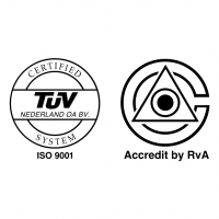 ISO 9001 VCA TUV vector