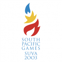 South Pacific Games Suva 2003 vector