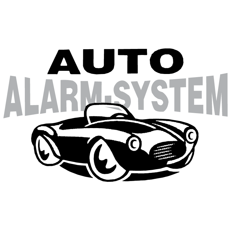 Auto Alarm System vector