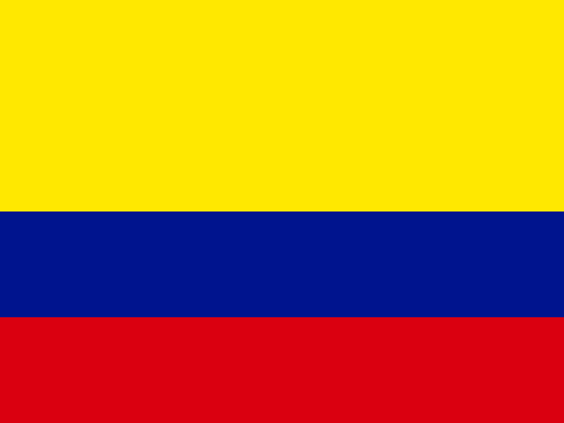 Flag of Colombia vector logo