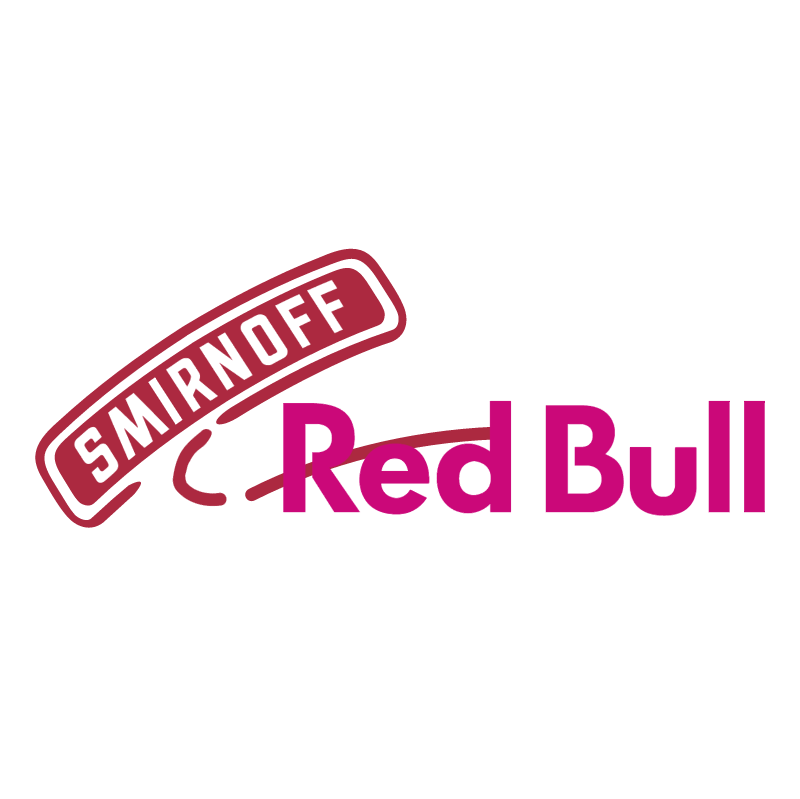 Smirnoff Red Bull vector
