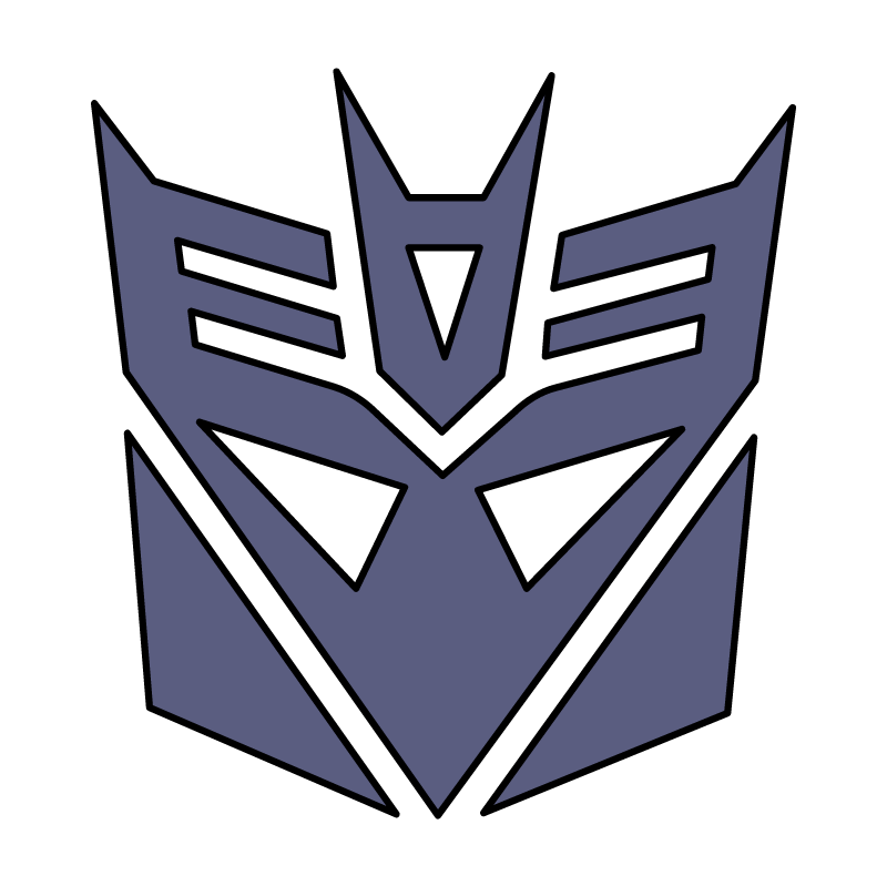 Transformers Decepticon vector