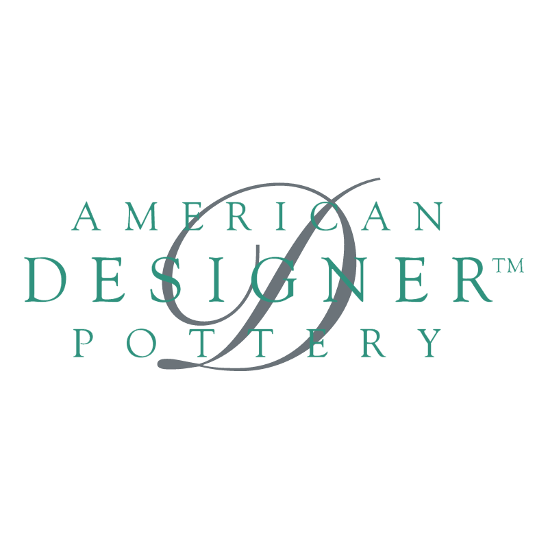 American Designer Pottery vector