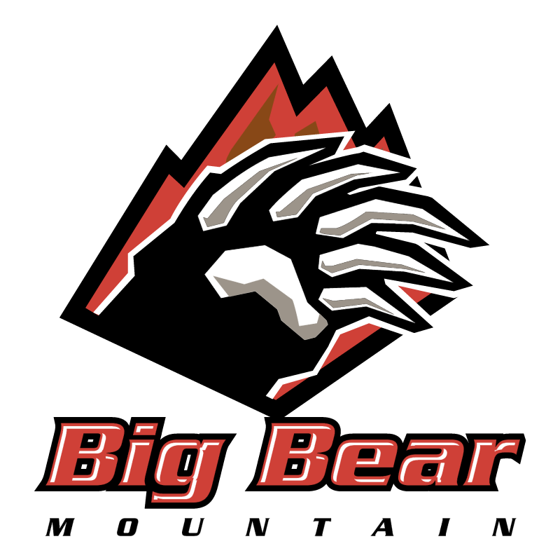 Big Bear Mountain vector
