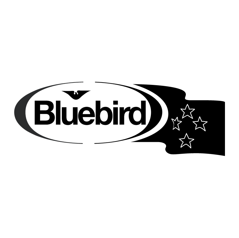 Bluebird vector logo