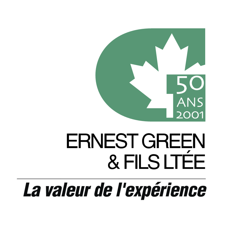 Ernest Green &amp; Fils Ltee vector logo