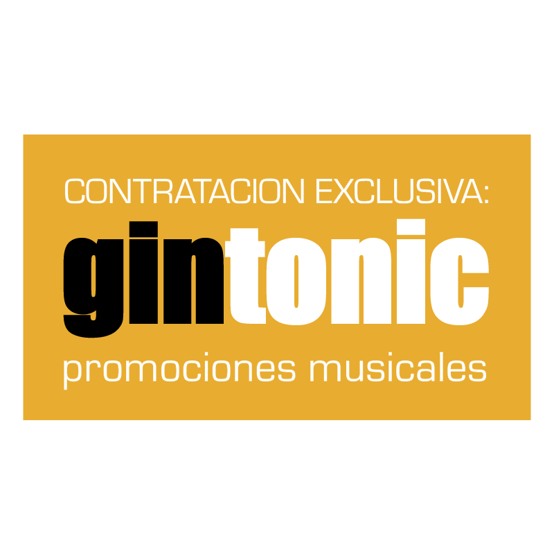 GinTonic vector logo