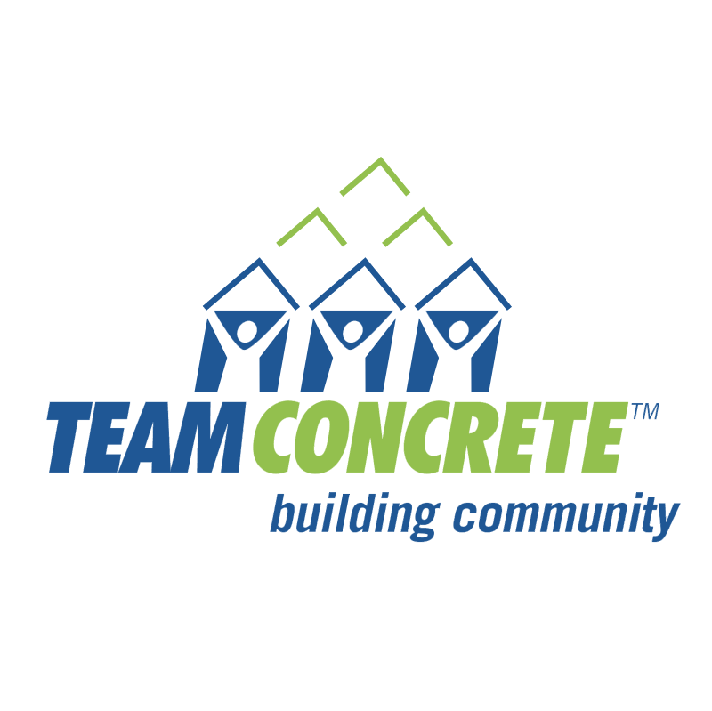 Team Concrete vector logo