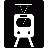 Railway station vector