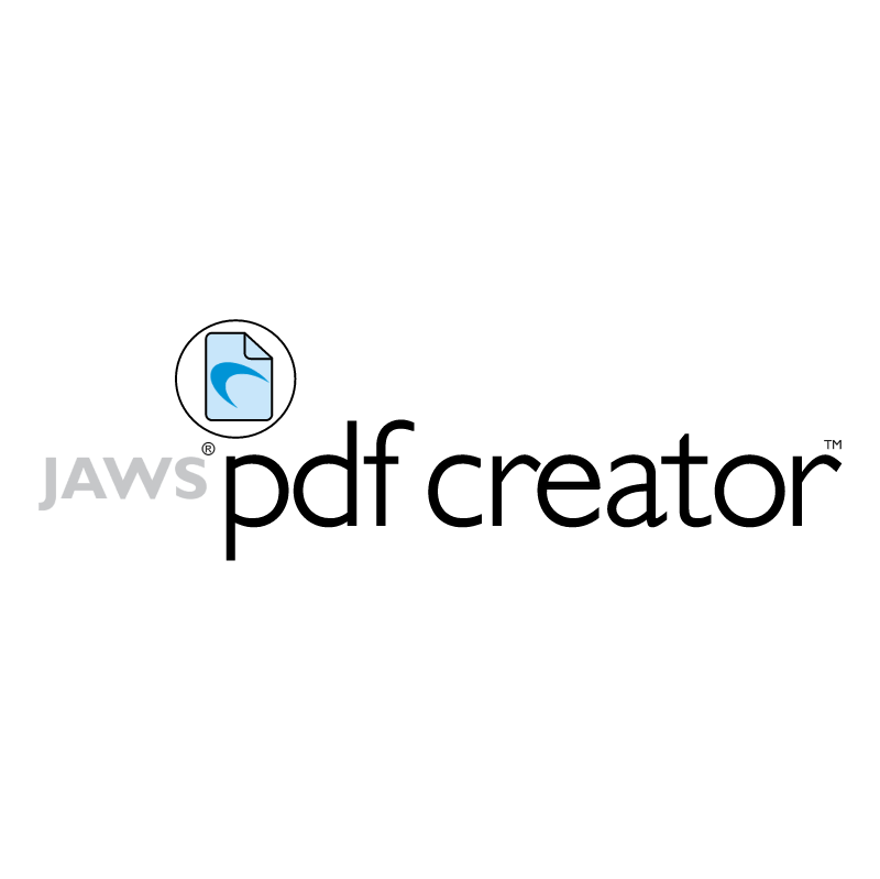 Jaws PDF Creator vector