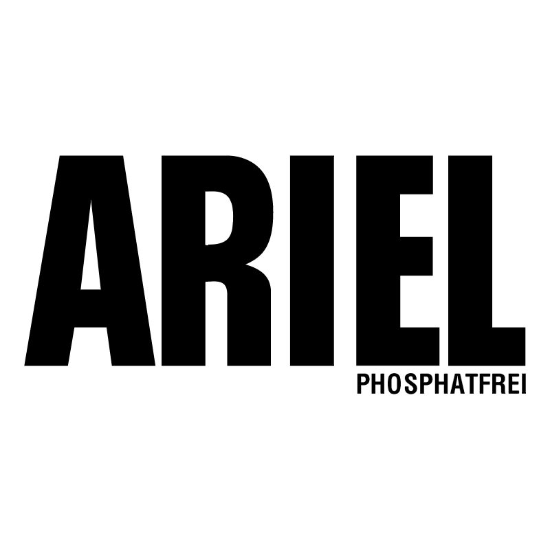 Ariel Phosphatfrei vector