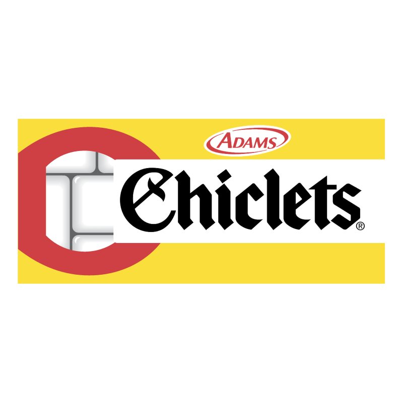 Chiclets vector