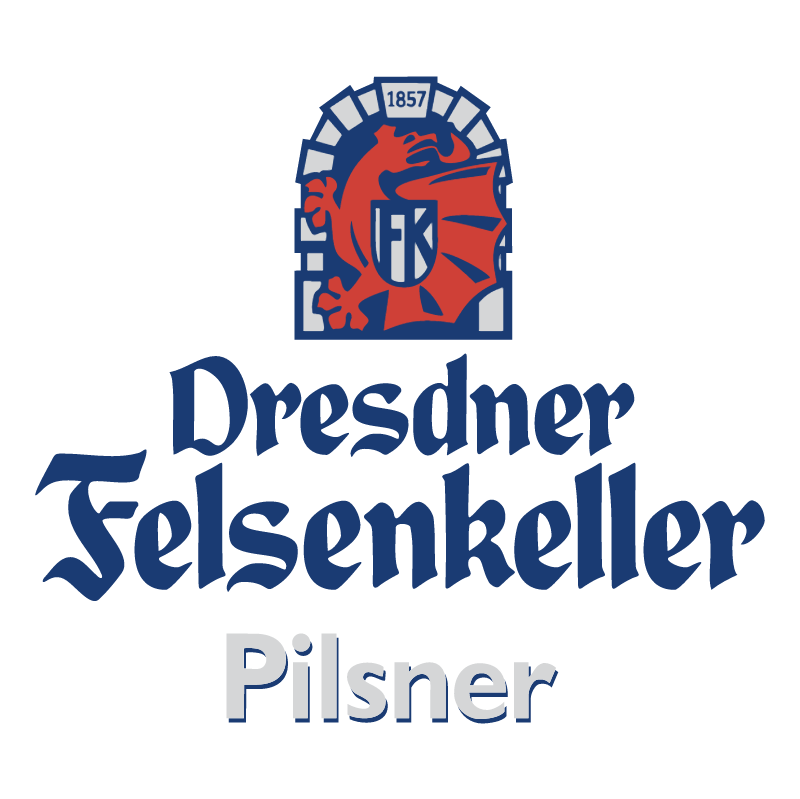 Dresdner Felsenkeller Pilsner vector