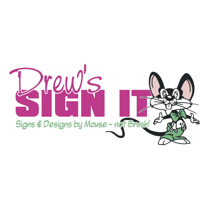 Drew’s Sign It vector