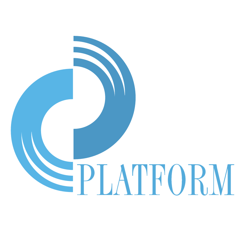 Platform vector logo