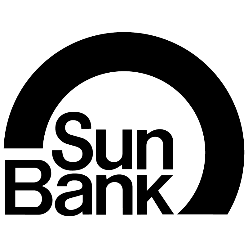Sun Bank vector