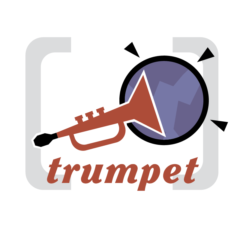 Trumpet vector