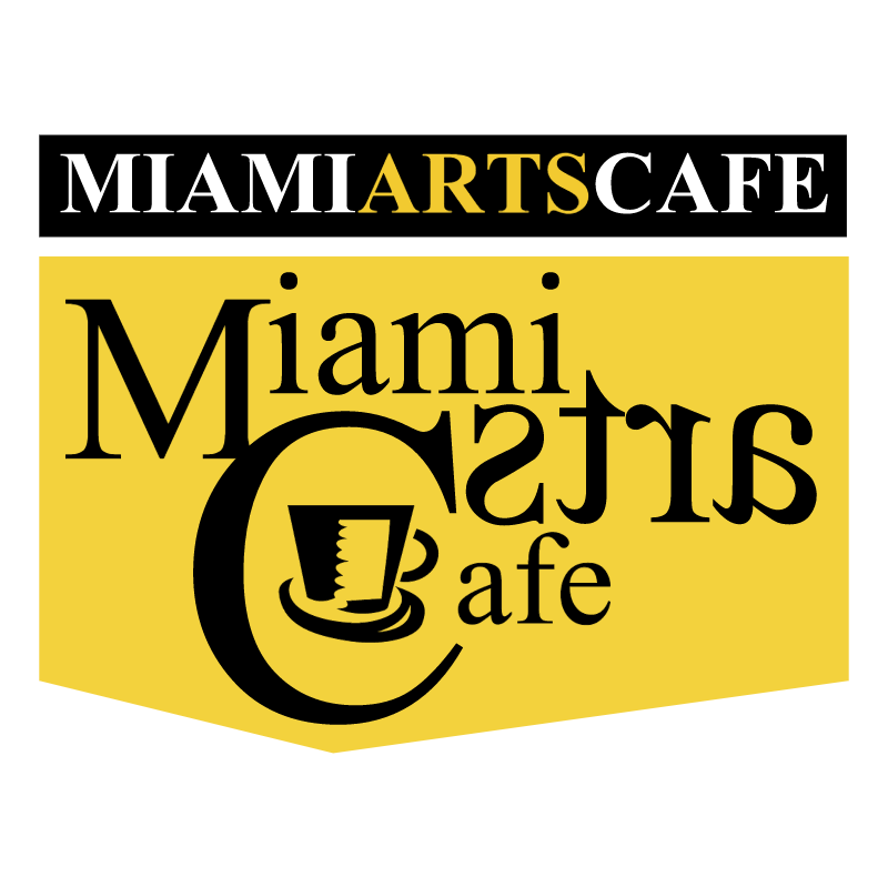 Miami Arts Cafe vector