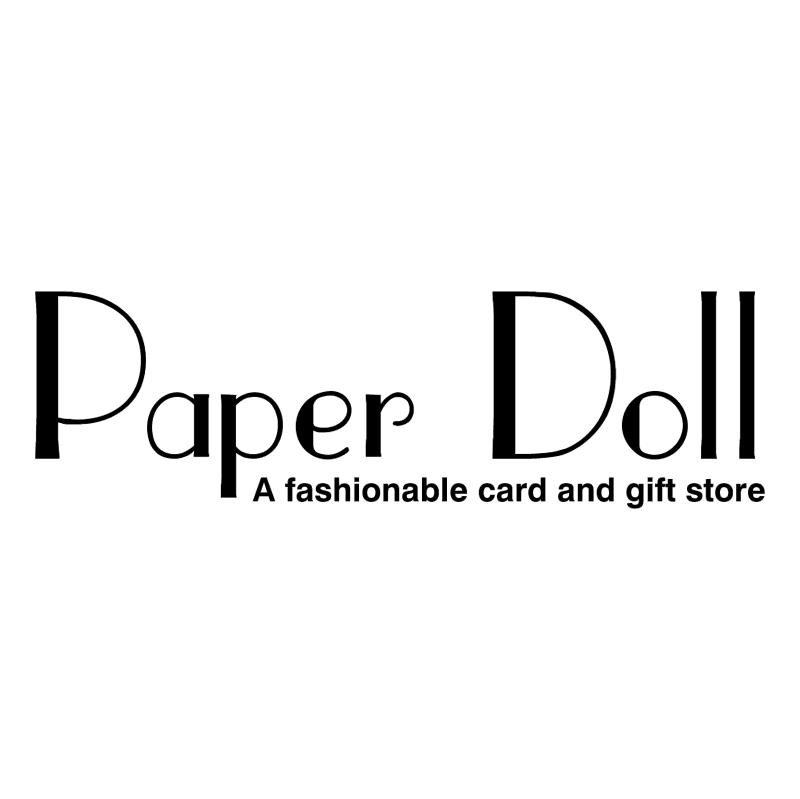 Paper Doll vector logo
