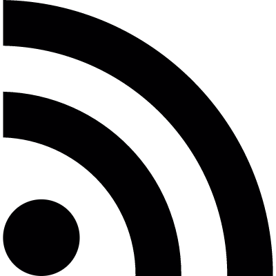 Rss feed vector logo